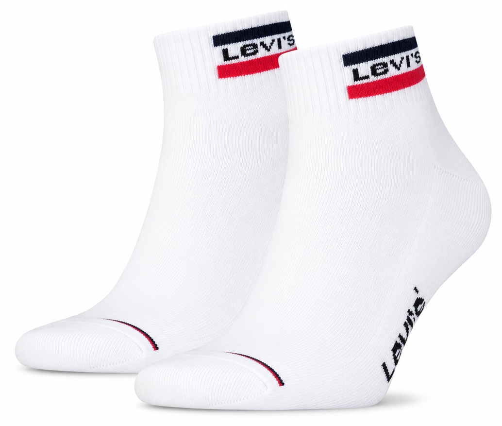2-Pack Levi’s® Quarter Socks