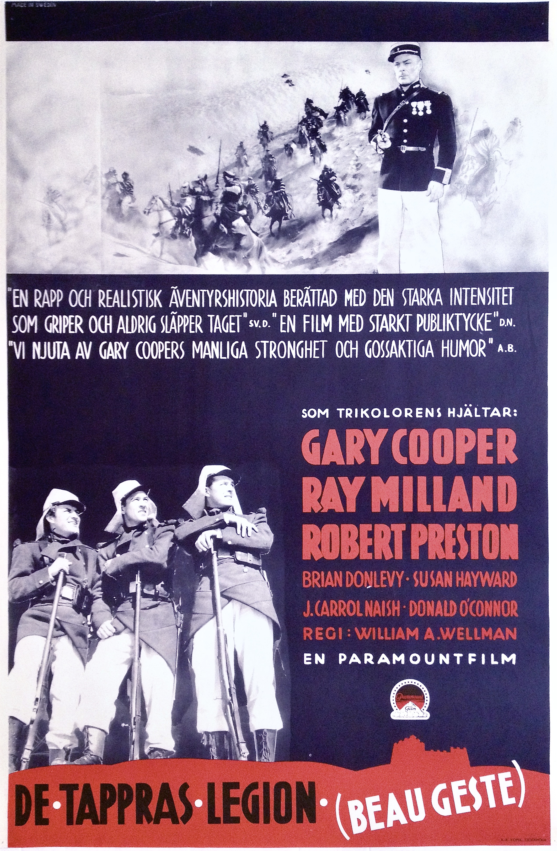 BEAU GESTE (1939)