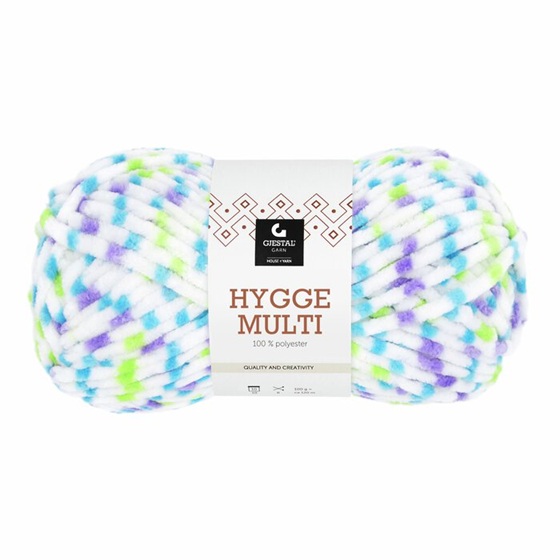 6403 Grön/Lila/Blå, Hygge Multi
