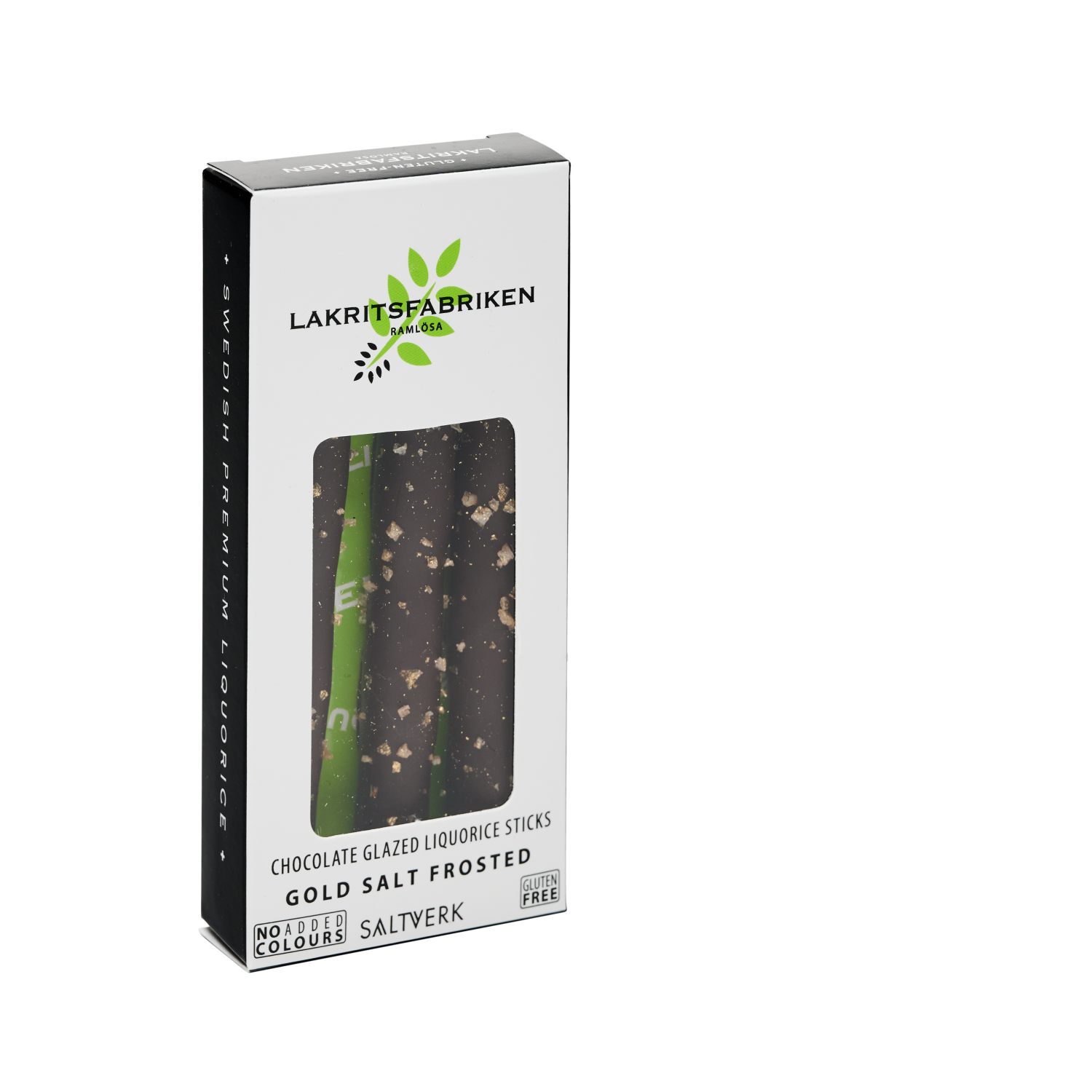 LAKRITSFABRIKEN DARK CHOCOLATE GOLD FROSTED 45g