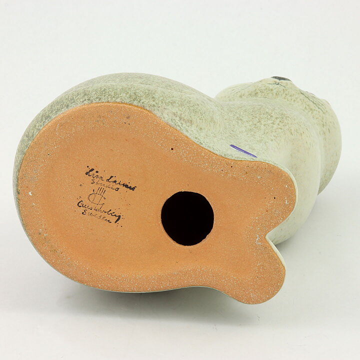 リサ・ラーソン  Murreシリーズ  クリーム色のネコ  Midiサイズ  21cm  1975年 (2)
