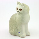Lisa Larson (1975) White Cat Murre Midi 21 cm (2)