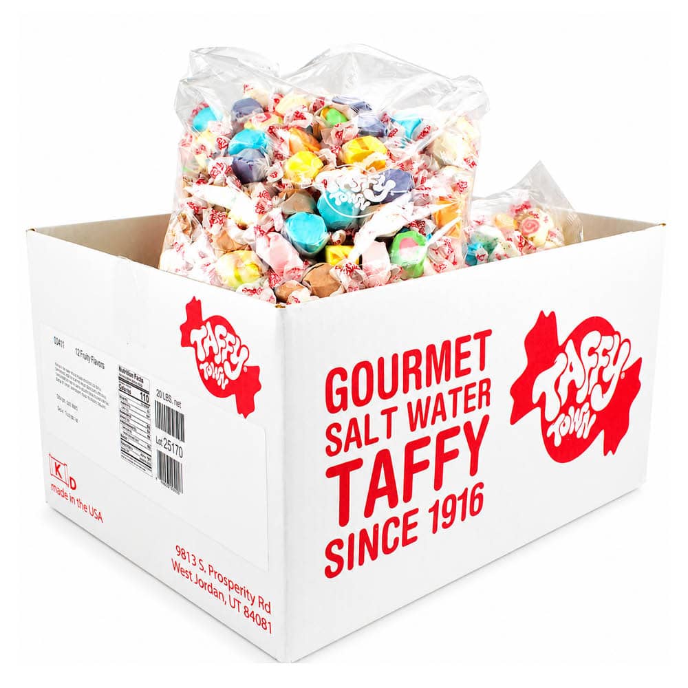 Lösgodis Salt Water Taffy 9,07kg - 2
