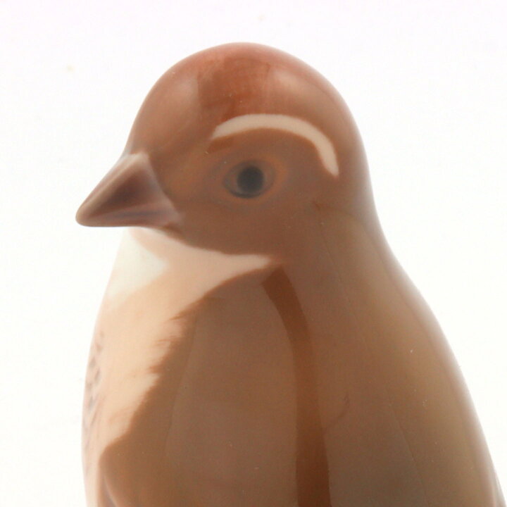 Francis Valdemar Platen-Hallermundt (20th Century) Common Linnet Bird 11 cm #2020