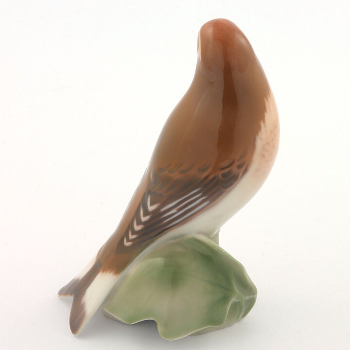 Francis Valdemar Platen-Hallermundt (20th Century) Common Linnet Bird 11 cm #2020