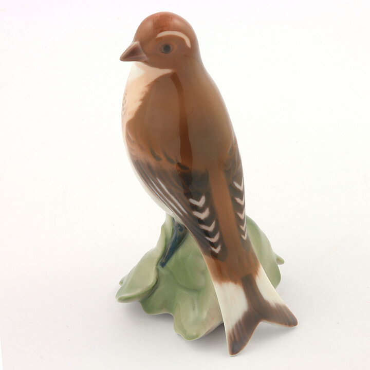 Francis Valdemar Platen-Hallermundt (20th Century) Common Linnet Bird 11 cm #2020