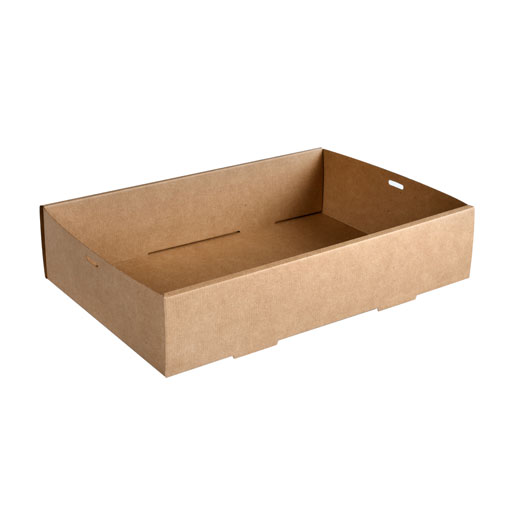 Catering Tray glance CRD mellan brun(100st)