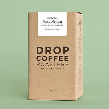 Drop Coffee - Finca Nejapa - Washed  Yellow Caturra - El Salvador - Ljusrostade kaffebönor - 250g