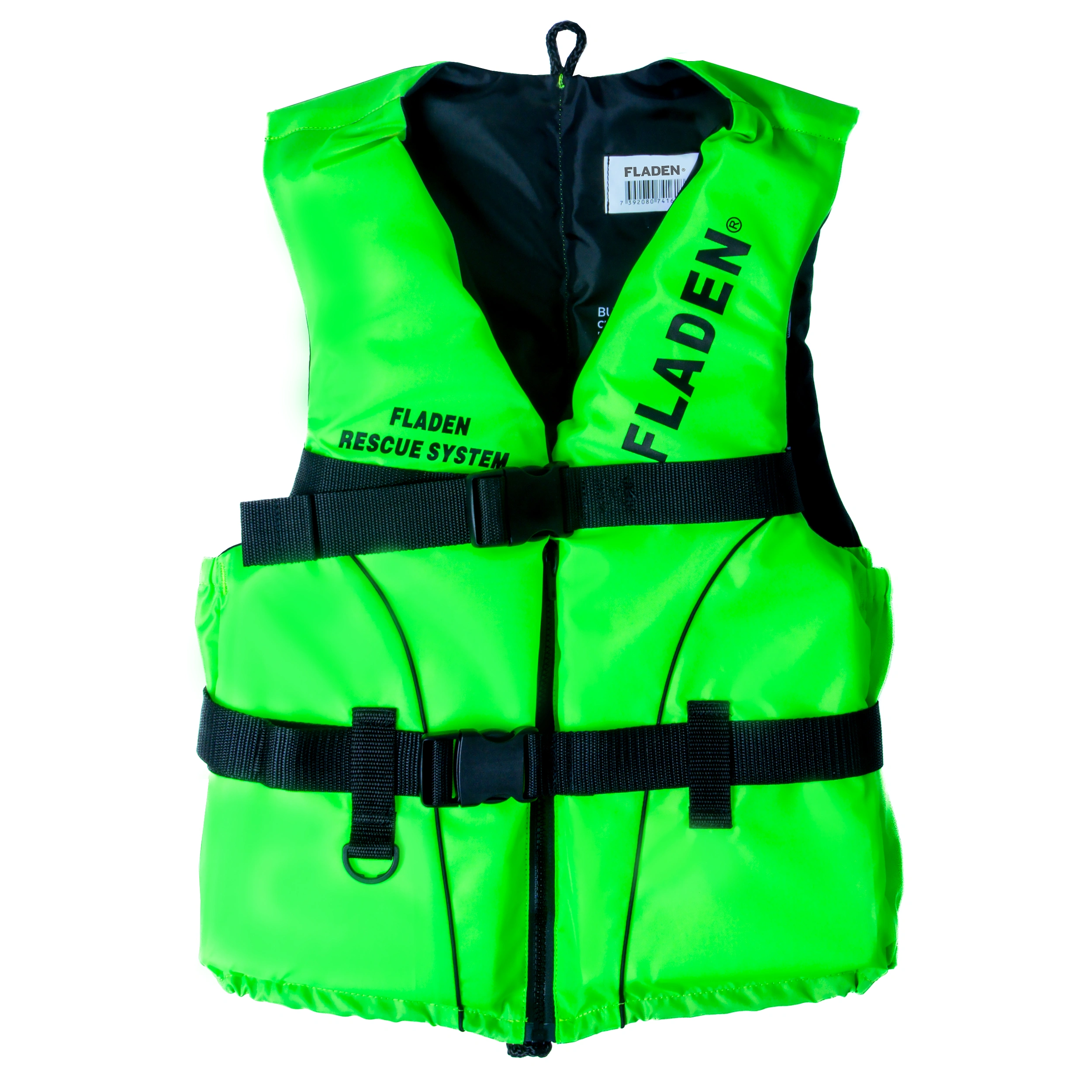Sailing lifejacket Fladen Classic II Lime green