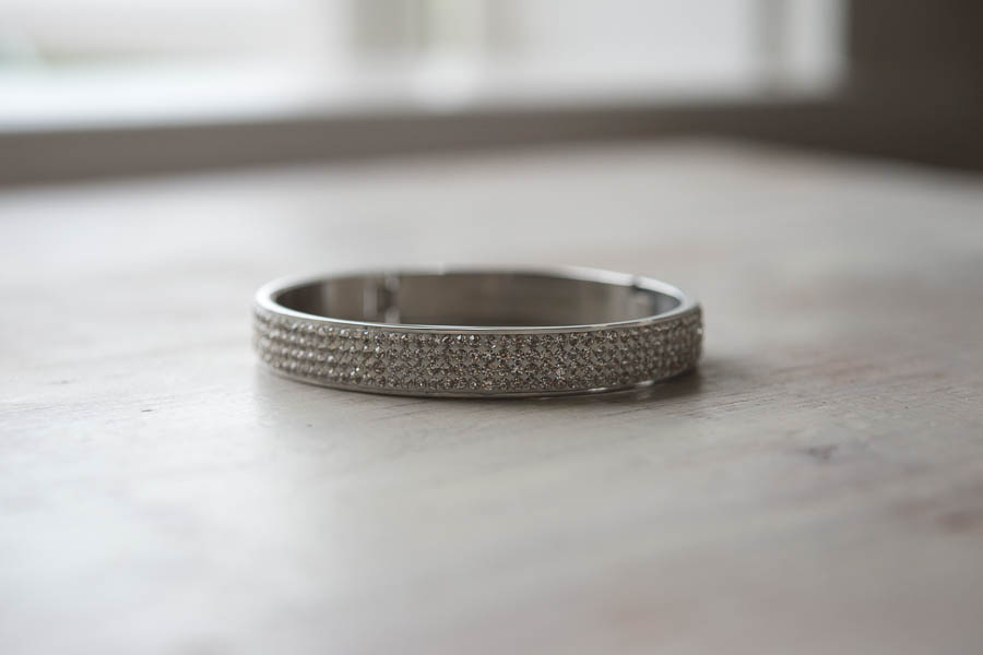 by Våga - Bling Armband Steel Clear - 3