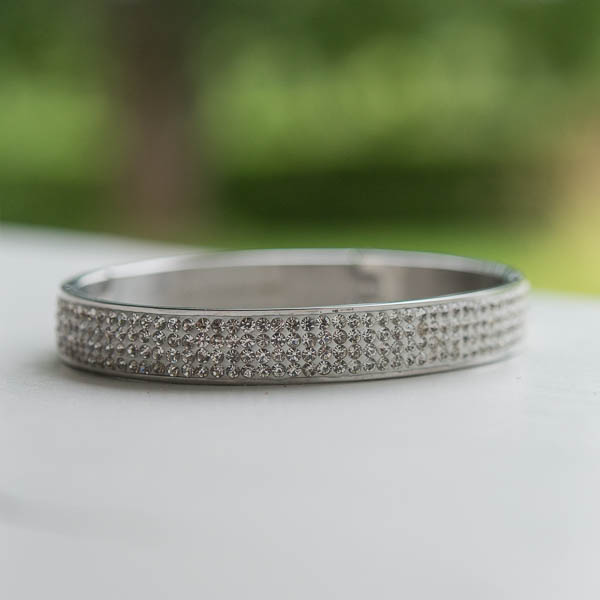 by Våga - Bling Armband Steel Clear - 4