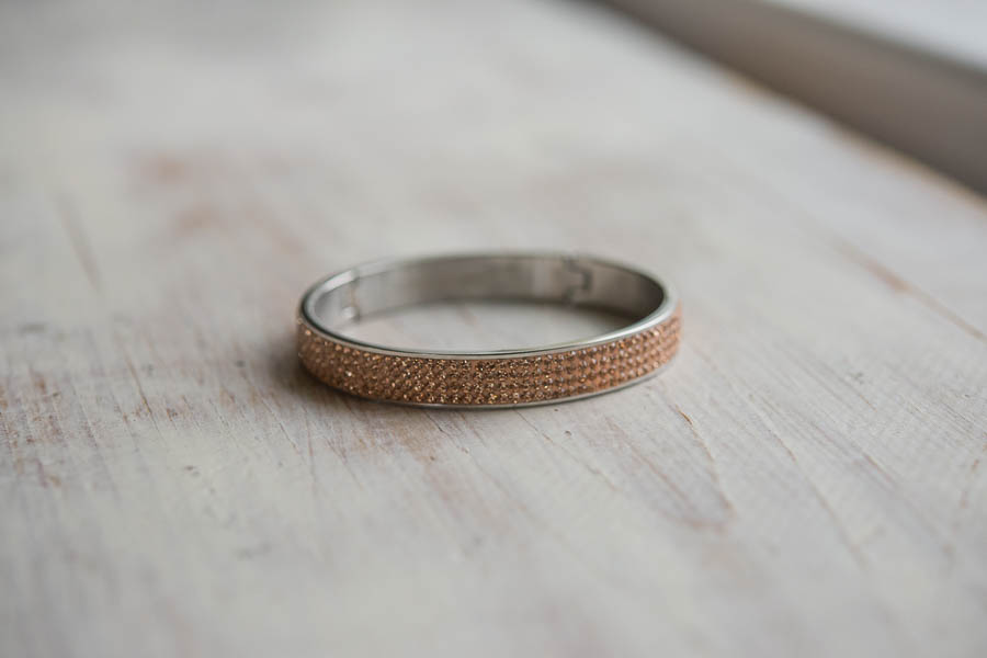 by Våga - Bling Armband Steel Rosegold - 5