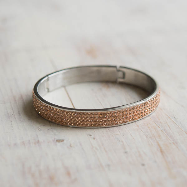 by Våga - Bling Armband Steel Rosegold - 3