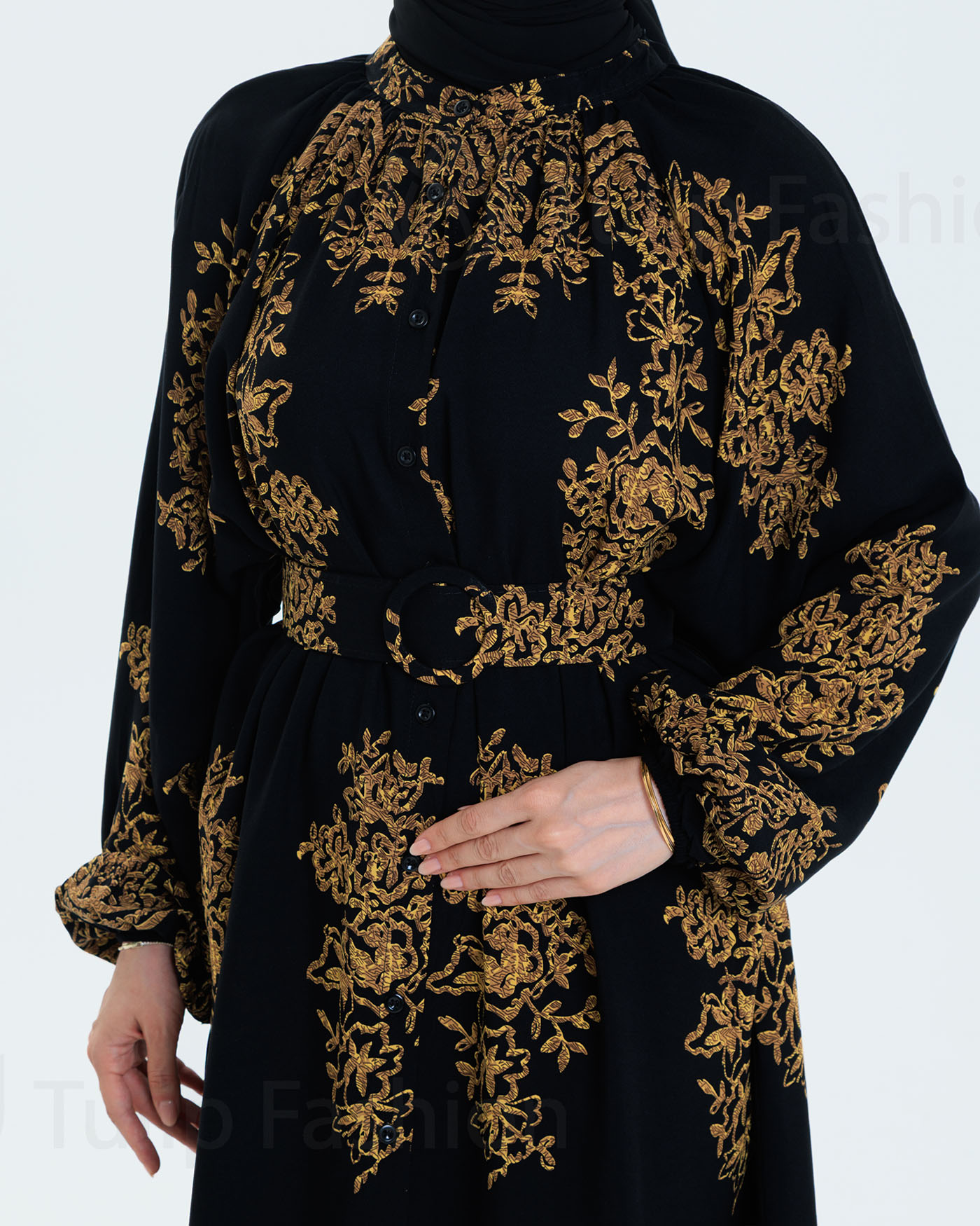 Maxi dress - Black - 8
