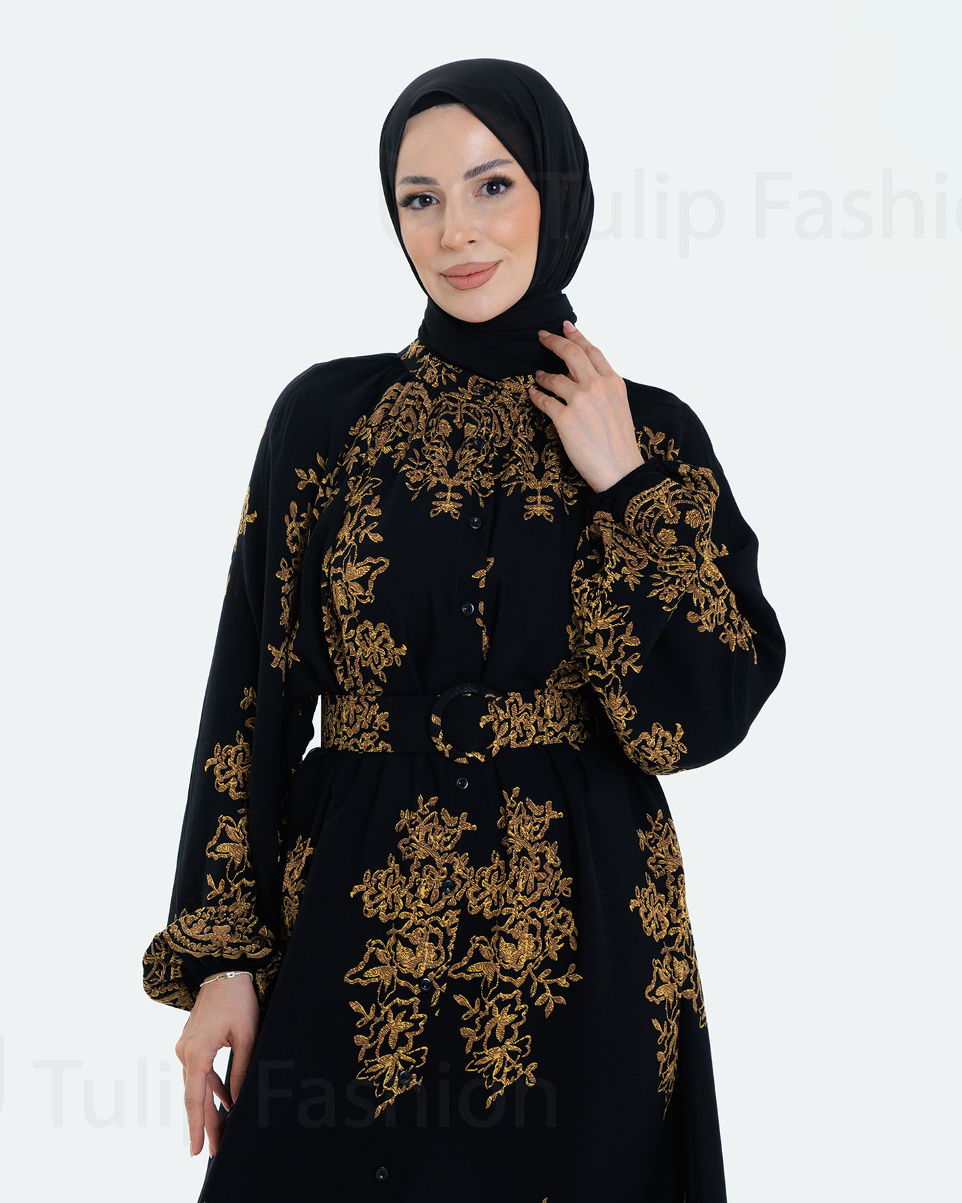 Maxi dress - Black - 7