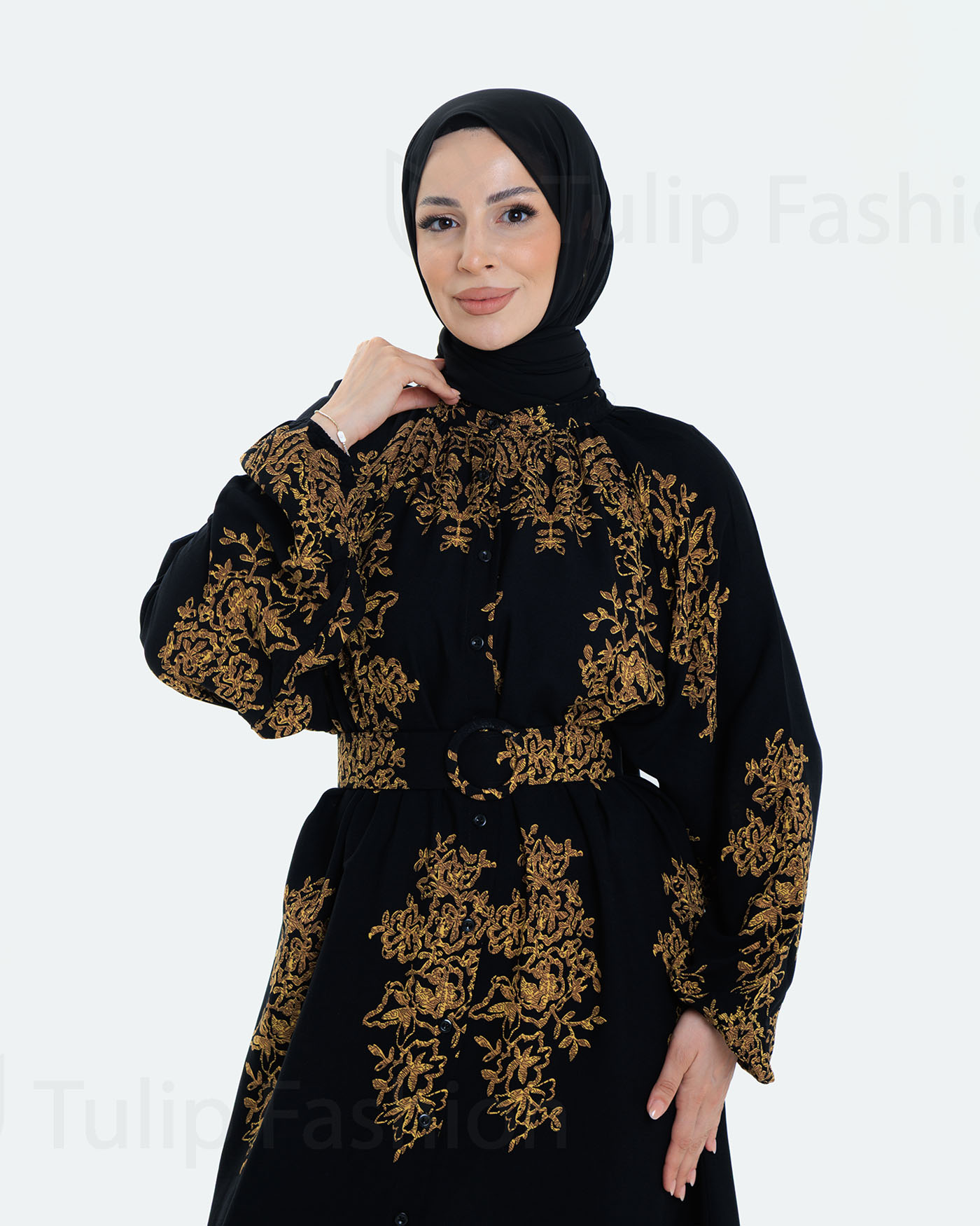 Maxi dress - Black - 5