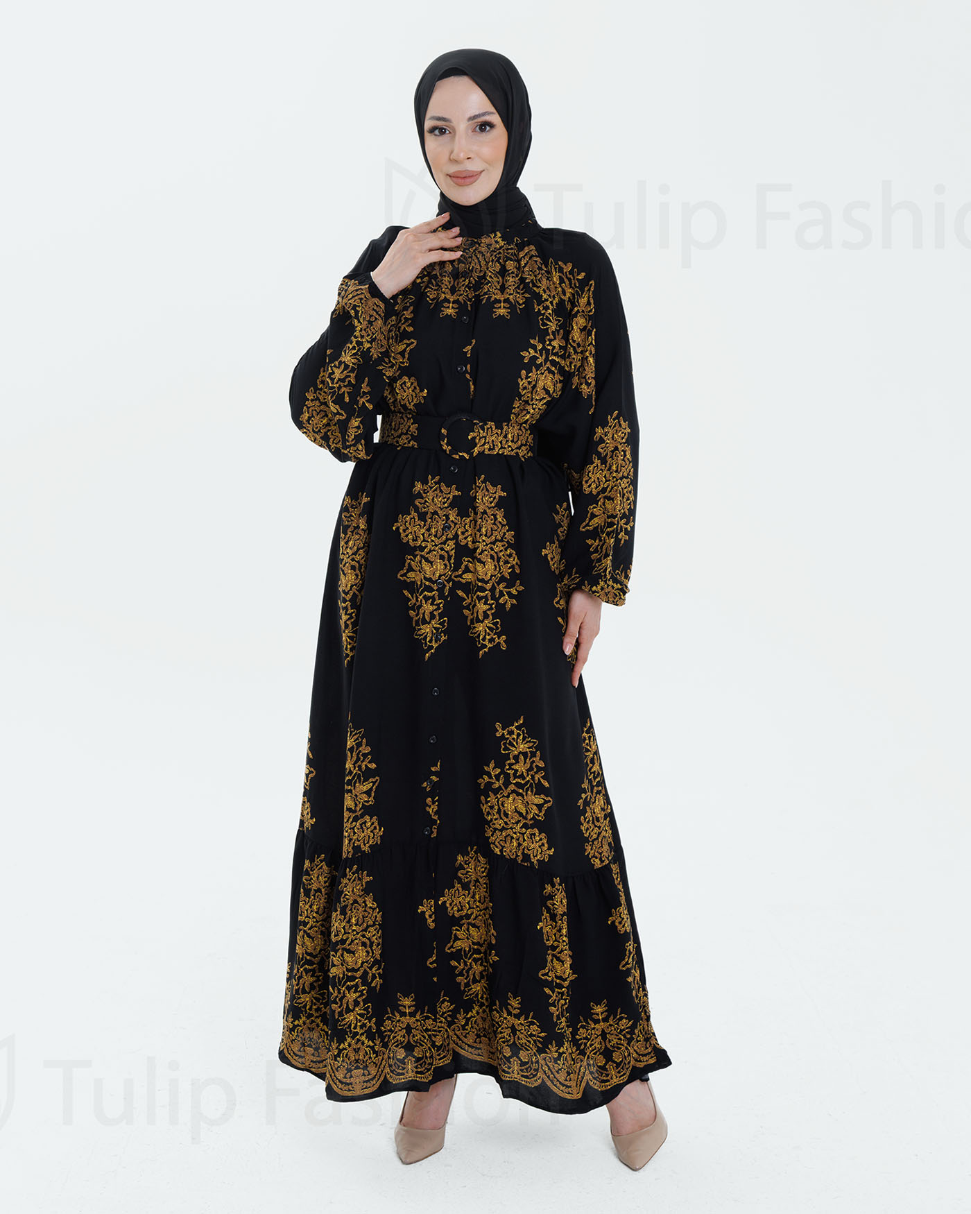 Maxi dress - Black
