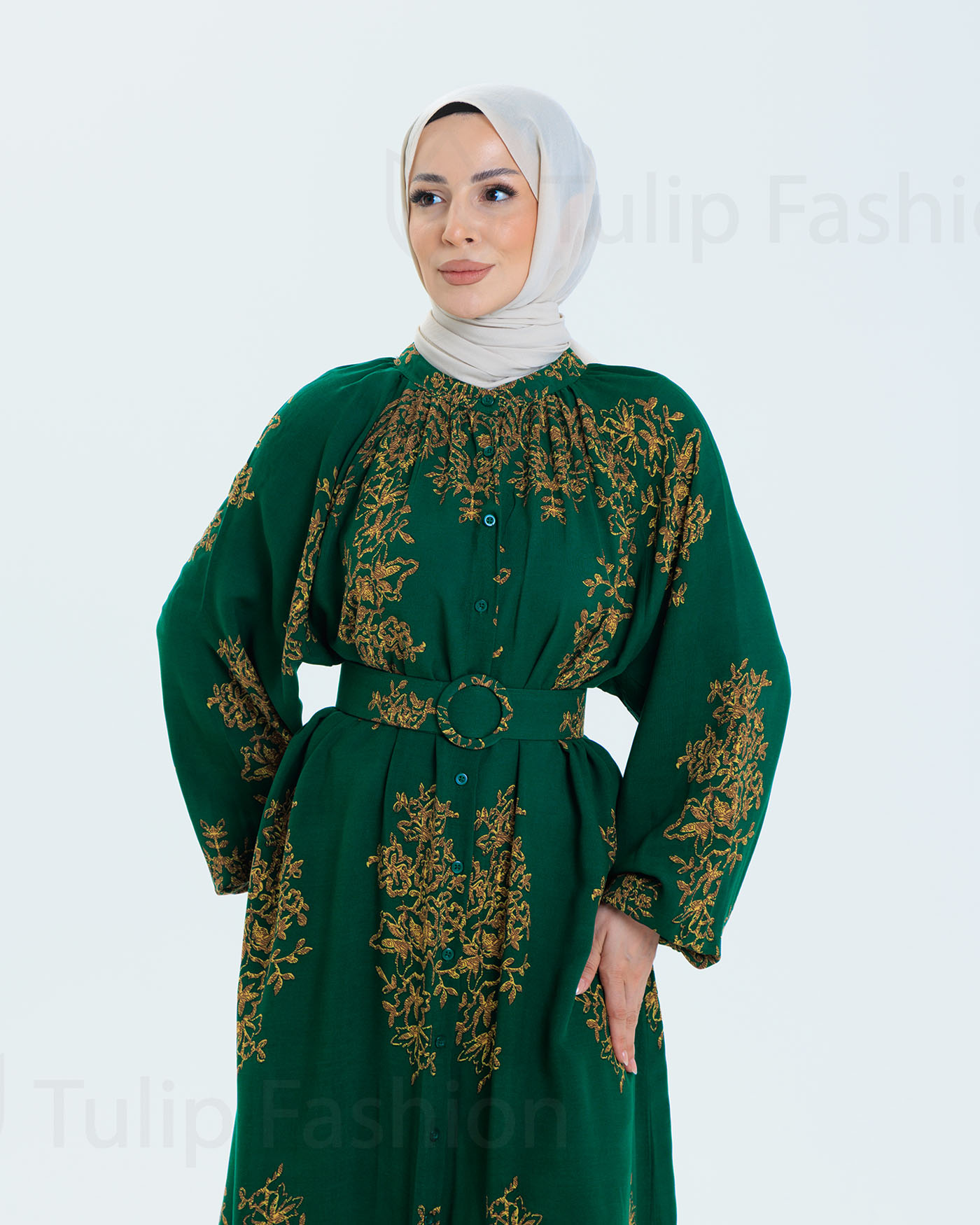 Maxi dress - Green - 3