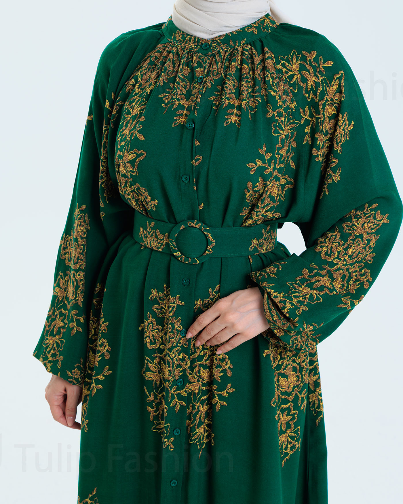 Maxi dress - Green - 6