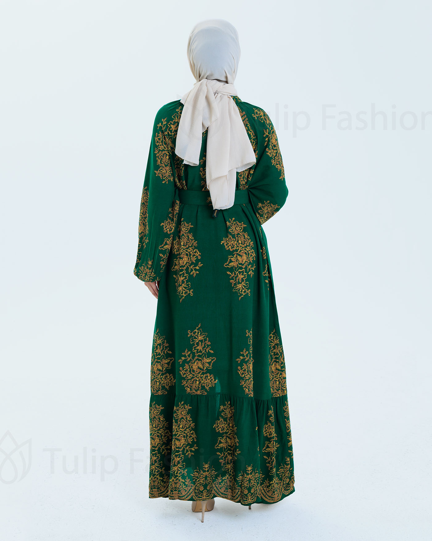 Maxi dress - Green - 7