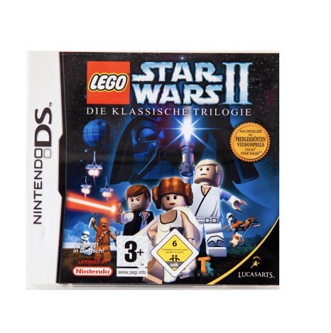 Lego - Star Wars II - The Original Trilogy - NDS ( Tyskt Fodral och Manual)