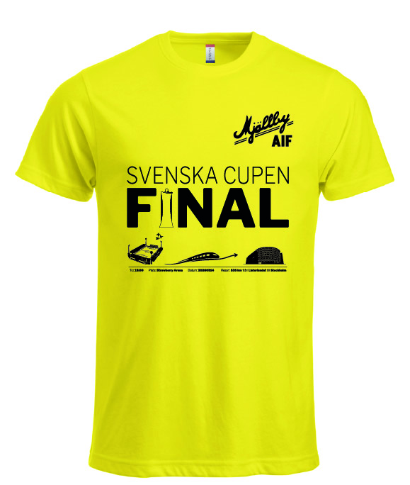 Mjällby AIF Svenska Cupen Final T-shirt