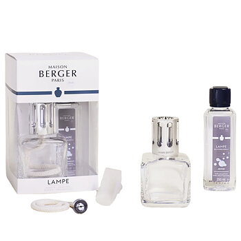 Maison Berger Presentset - Ice Cube Transparent - Doftlampa + 1 st Doft (Air Pur) 