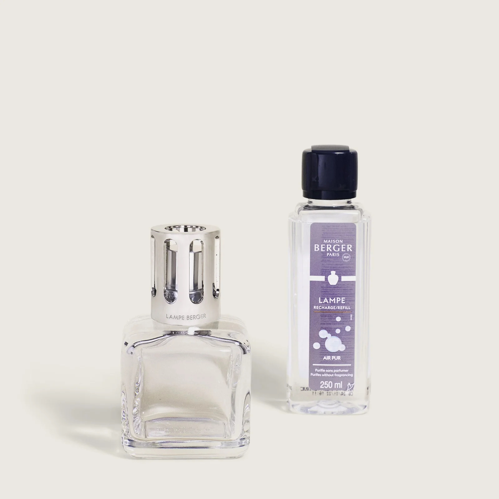 Maison Berger Presentset - Ice Cube Transparent - Doftlampa + 1 st Doft (Air Pur)  - 4