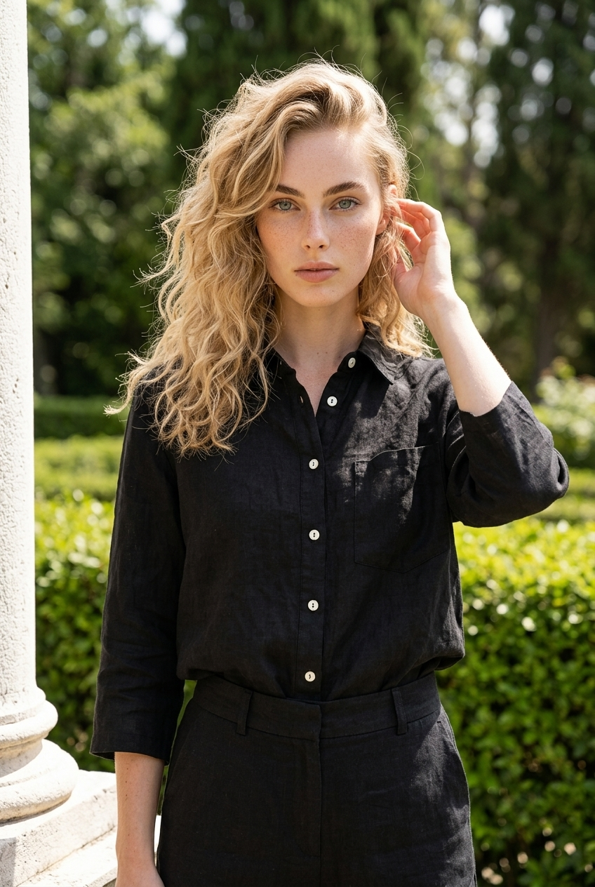 CWSanna Shirt - Black - Claire 