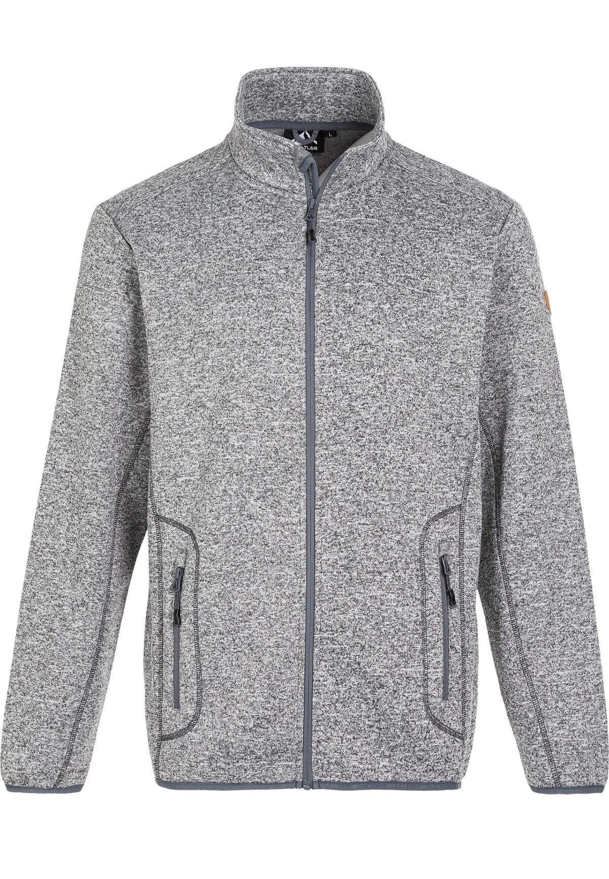 Whistler Sampton M Melange Fleece Jacket Fleecetröja