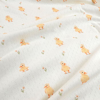 SWEET DUCK - POINTELLE JERSEY