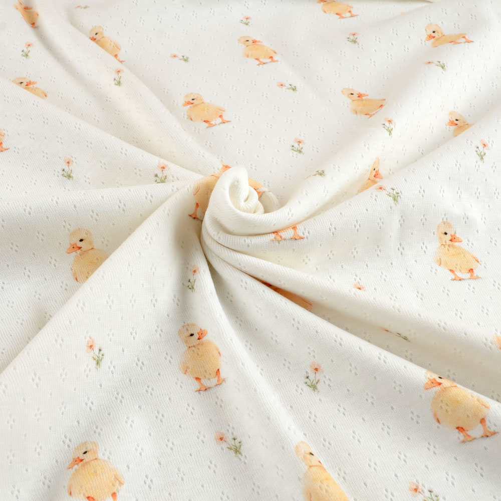SWEET DUCK - POINTELLE JERSEY