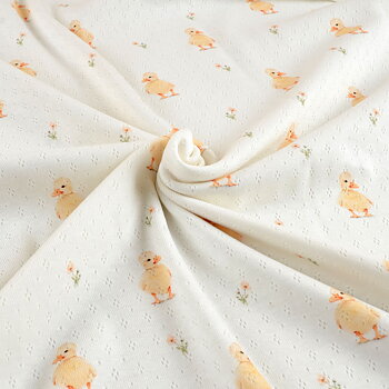 SWEET DUCK - POINTELLE JERSEY