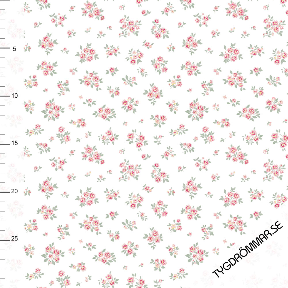 PINK ROSES - POINTELLE JERSEY - 6