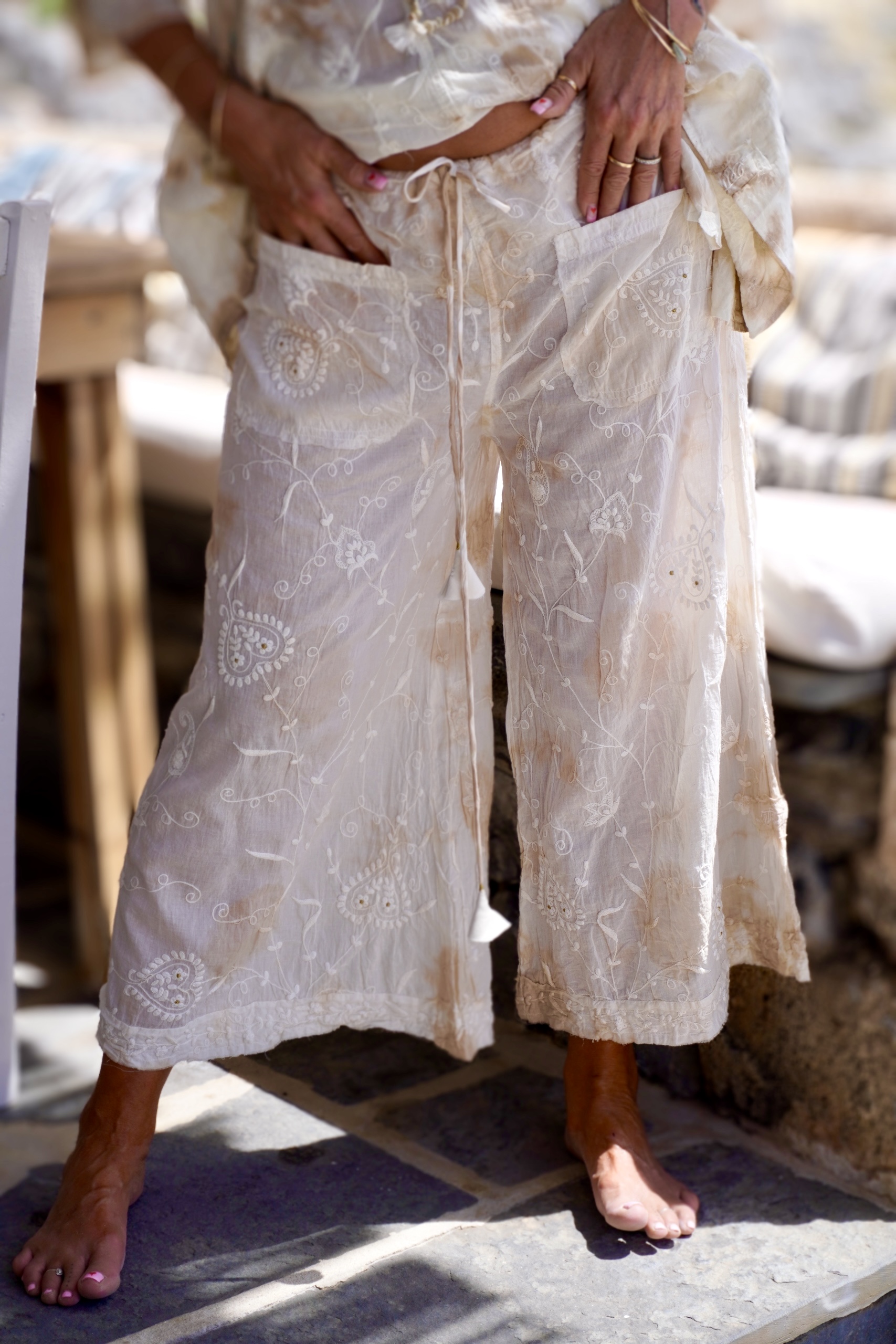ANITA COTTON BATIK  PANT MALIBU LATTE 