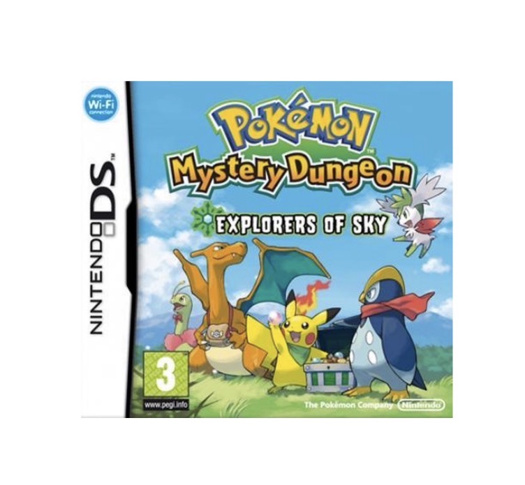Pokemon - Mystery Dungeon - Explorers of Sky - NDS