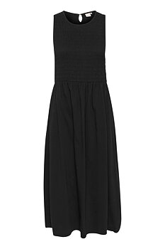 Cream Lula Jersey Dress Black