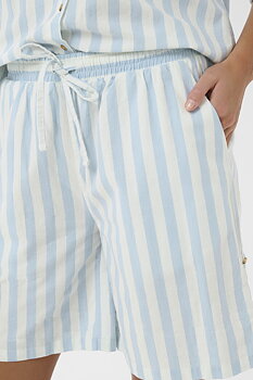 Saint Tropez Zalinda  Shorts Skyway Ice Stripe