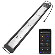 Hygger - RGB LED Bluetooth 122-137cm 60W