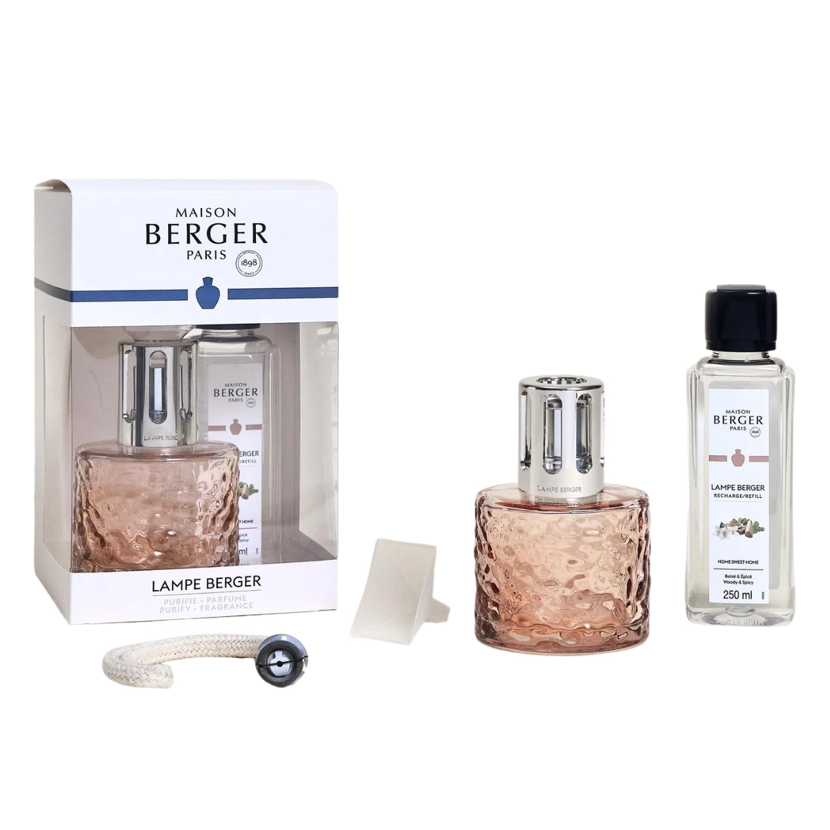 Maison Berger Presentset - Mirage Nude  - Doftlampa + 1 st Doft (Home Sweet Home)