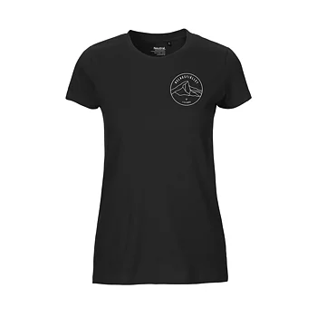 T-shirt Helagsfjället Dam svart front
