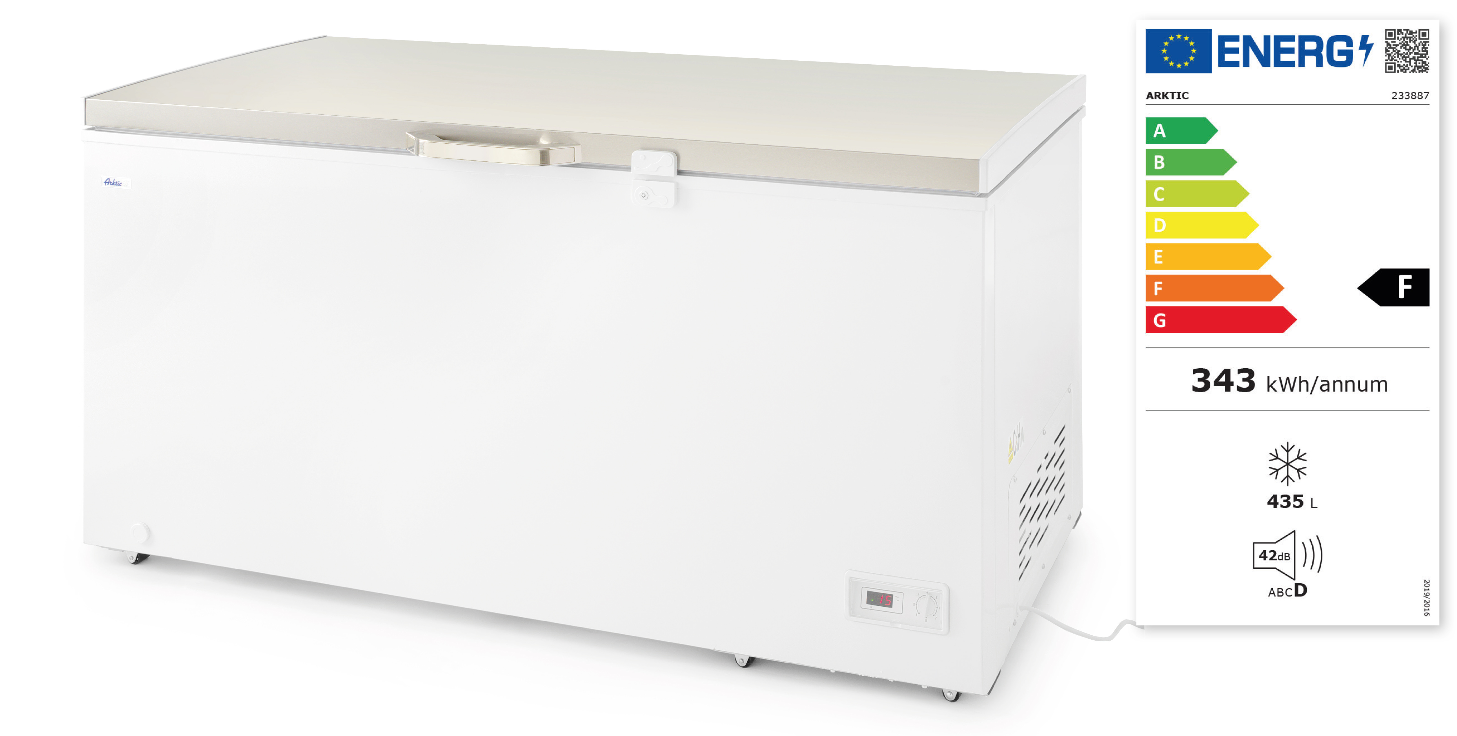 Freezer Arktic 190liter - 3