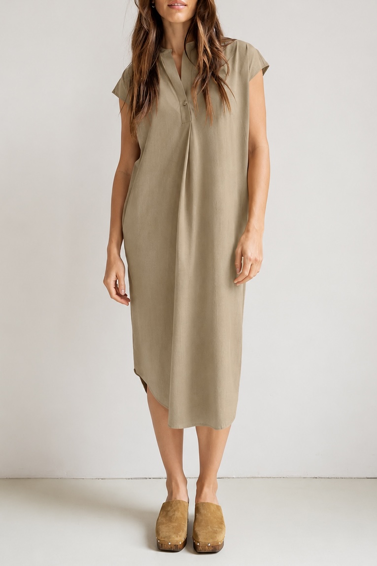 Penn & Ink NY - Nash Dress Pepper