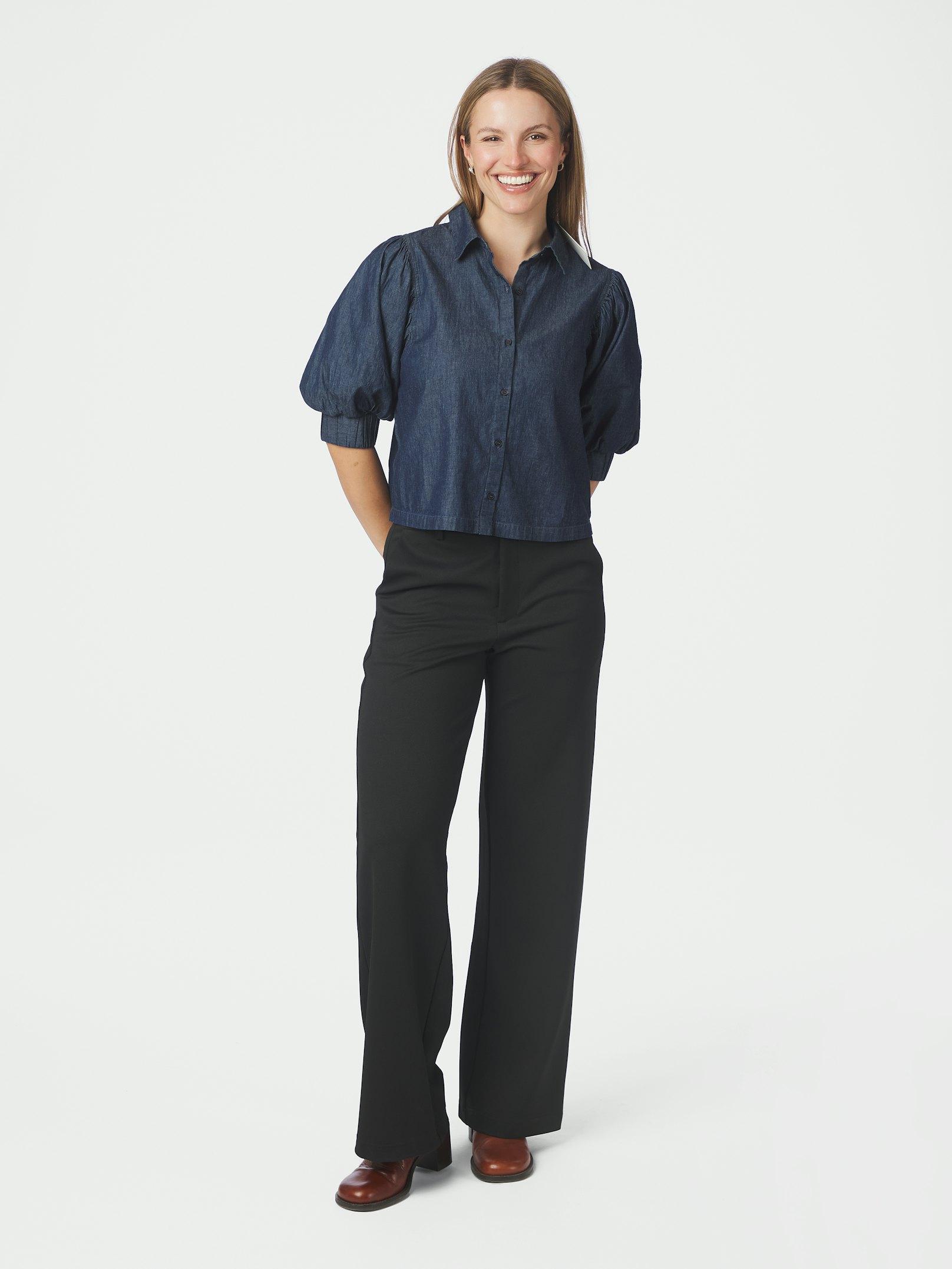 Etta Denim Shirt Blue - 5