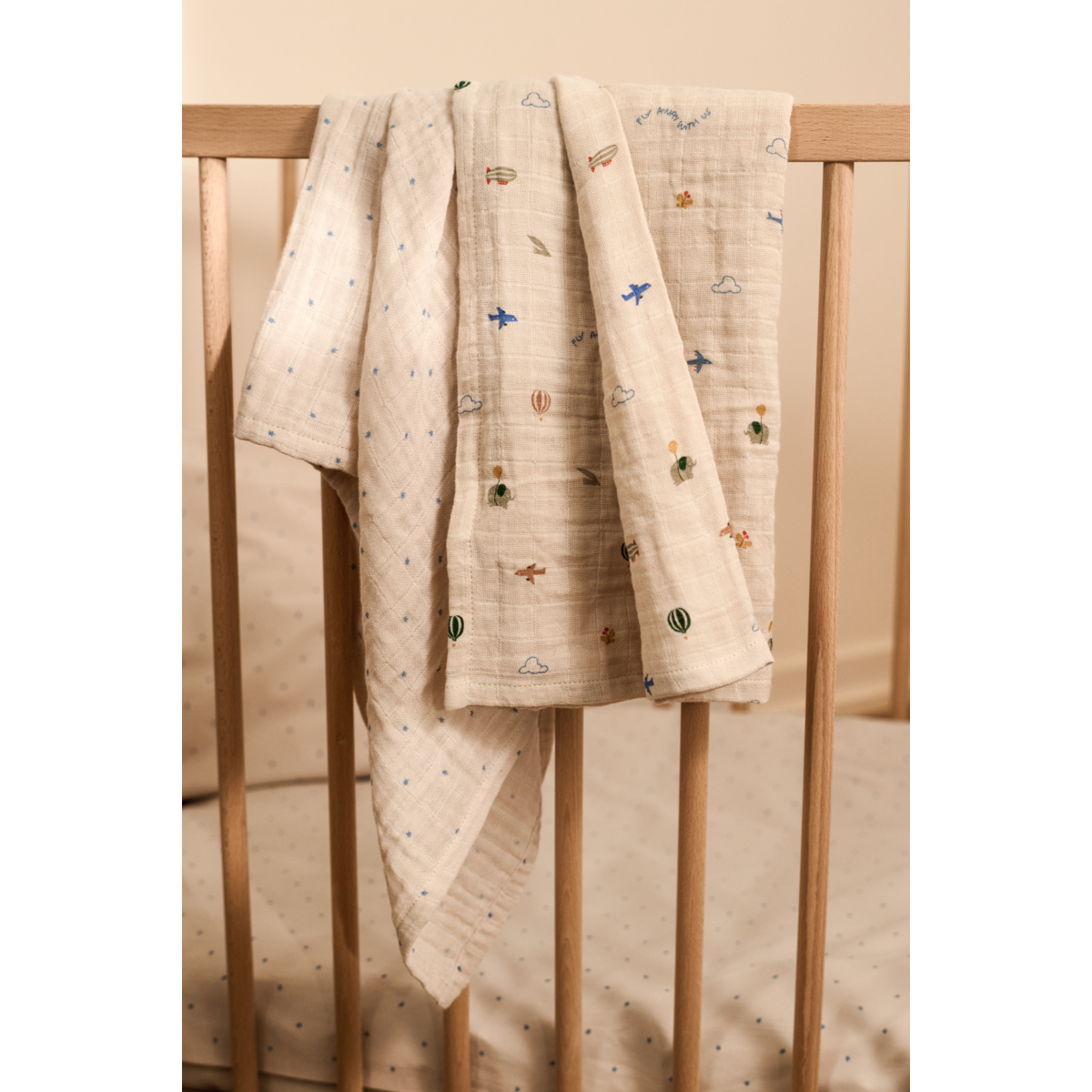 Lewis Muslin Cloth 2-Pack Star Flying Mix - 4