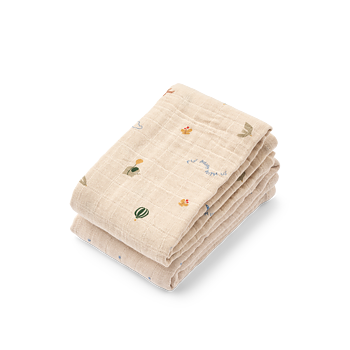 Lewis Muslin Cloth 2-Pack Star Flying Mix