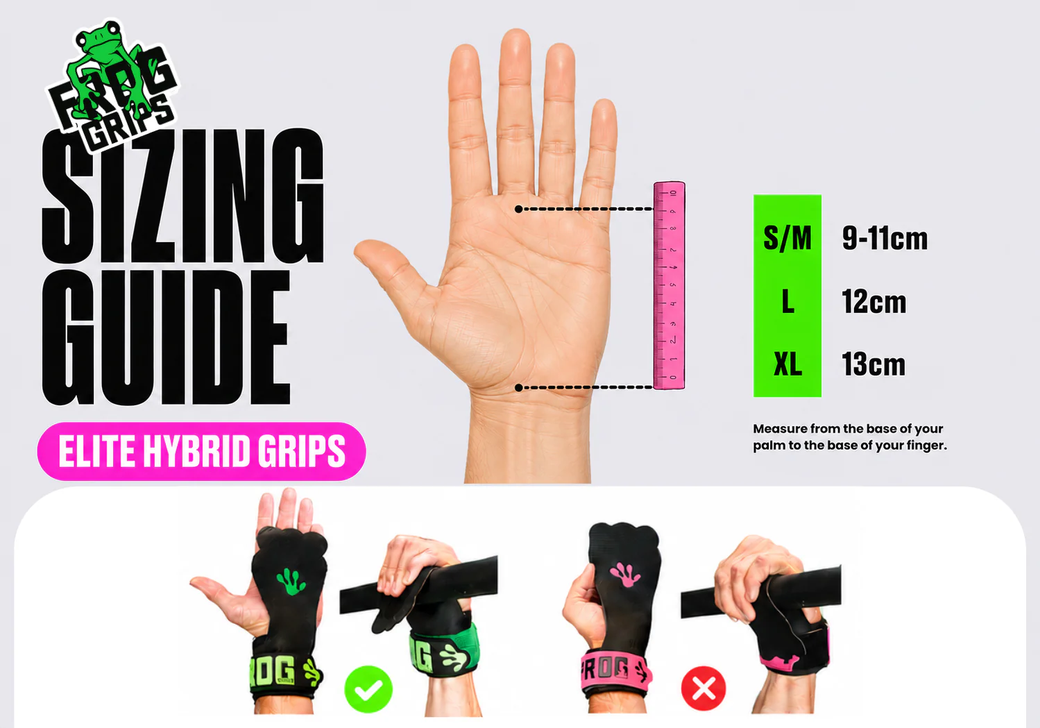 Frog Grips - ELITE HYBRID - BLACK - 2