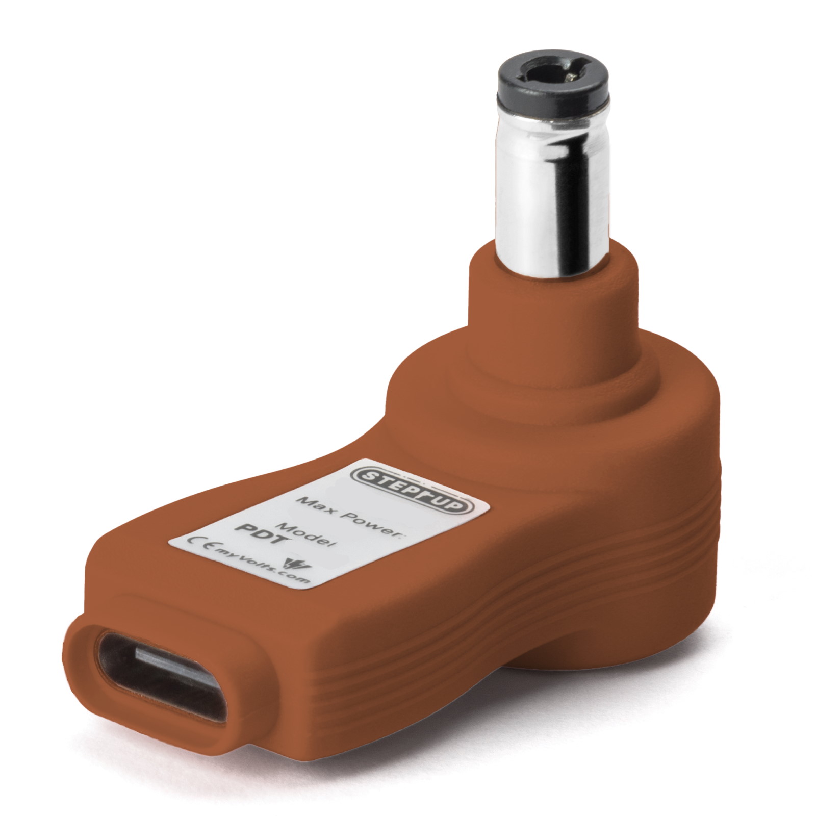 myVolts USB-C PD Step Up Tip, 6V c-ve 2.1mm/2.5mm - 2