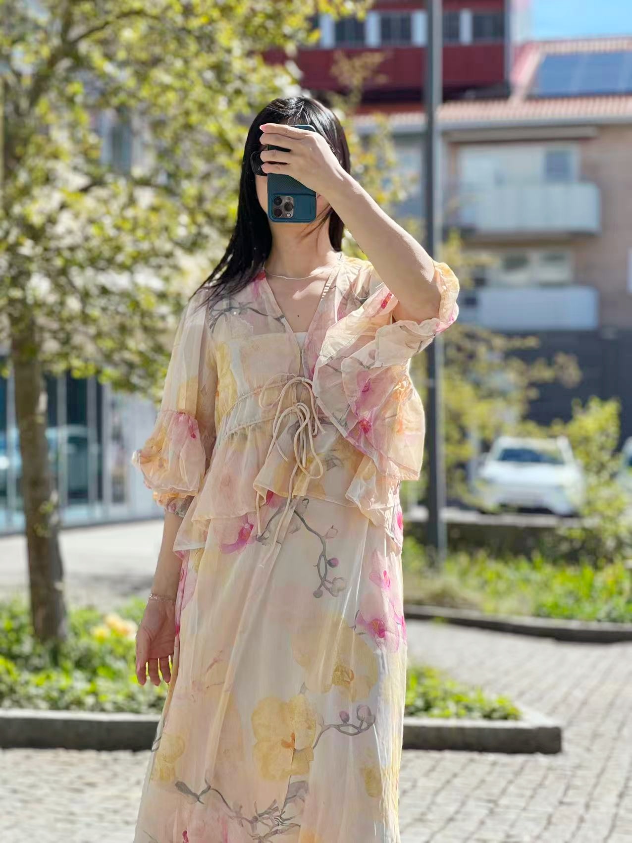 YAS Blomina 2/4 Ankledress - 4