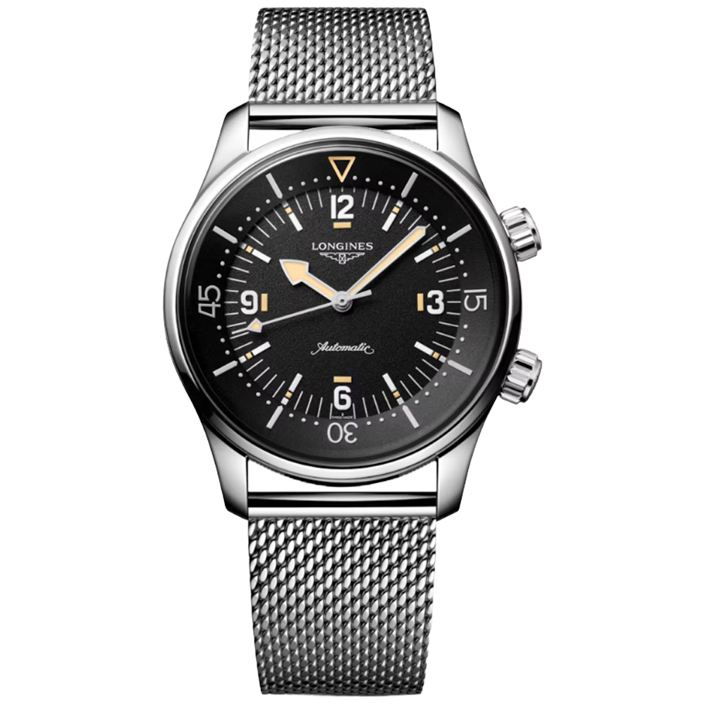 L3.795.4.59.9 Longines Legend Diver 59,  42 svart